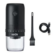 LA CAFETIÈRE ELEKTRISKAS KAFIJAS DZIRNAVIŅAS 200ML, MELNA, PLASTM., KERAM.DZIRN.