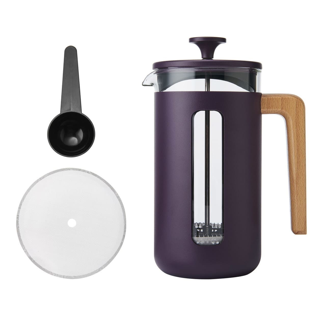 LA CAFETIÈRE PISA 1L/8CUP KAFIJAS PRESE, VIOLETA, N/T