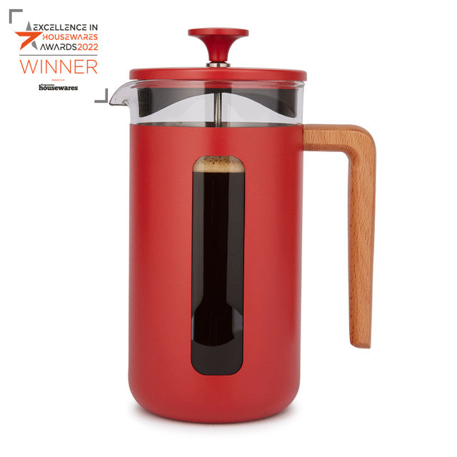 LA CAFETIÈRE PISA KAFIJAS PRESE 8 TASES, SARKANA, N/T