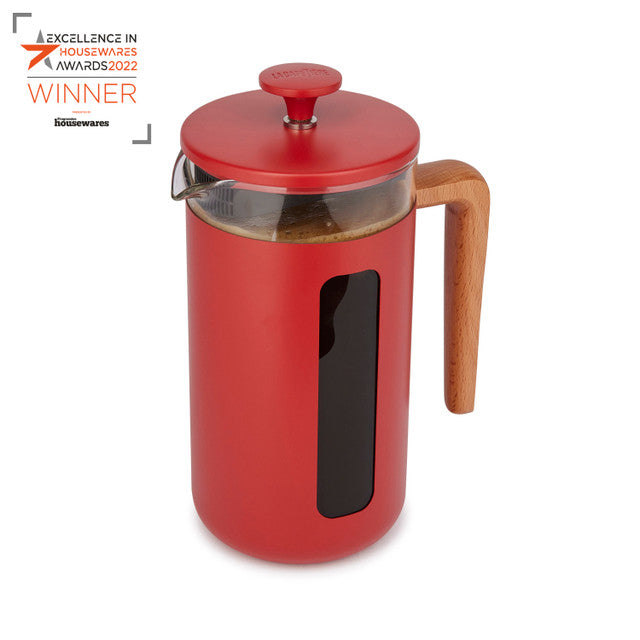 LA CAFETIÈRE PISA KAFIJAS PRESE 8 TASES, SARKANA, N/T