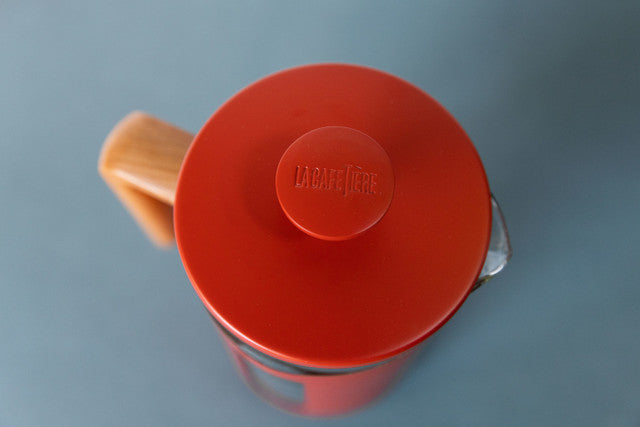 LA CAFETIÈRE PISA KAFIJAS PRESE 8 TASES, SARKANA, N/T
