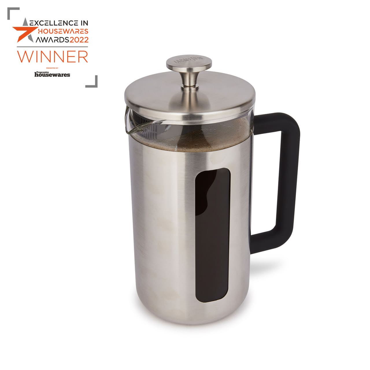 LA CAFETIÈRE PISA KAFIJAS PRESE 8 TASES, SILVER, N/T