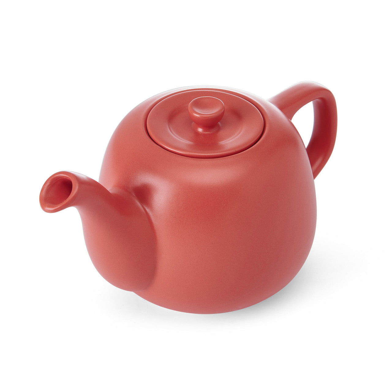 LA CAFETIÈRE TĒJKANNA 600ML, SARKANA, MATĒTA, KERAMIKA