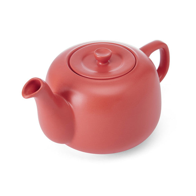 LA CAFETIÈRE TĒJKANNA 1.2L, SARKANA, MATĒTA, KERAMIKA
