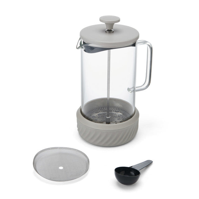 LA CAFETIÈRE ZERO KAFIJAS PRESE 1L, 8 TASES, LATTE KR.,  STIKLS/NER.T., SILIKONS