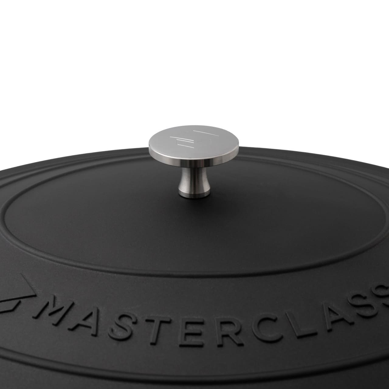 MASTERCLASS SAUTĒŠANAS KATLS 6L, OVĀLS, MELNS, LIETAIS ALUMĪNIJS, INDUKCIJAI