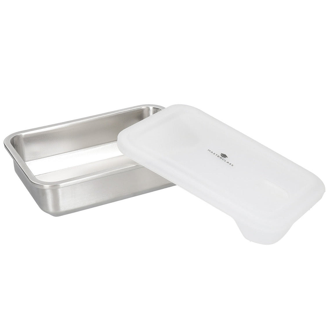 MASTERCLASS UZGLABĀŠANAS TRAUKS 1.6L 22X16X5.5CM, SUDRABA KR., N/T