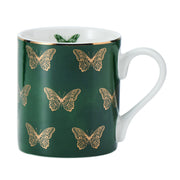 MIKASA BUTTERFLIES STRAIGHT KRŪZE 280ML, ZAĻA, PORCELĀNS