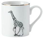 MIKASA GIRAFFE KRŪZE 280ML, BALTA AR ZELTA KR. DEKORU, PORCELĀNS