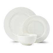 MIKASA EGRET PUSDIENU SERVĪZE 4PERS, 12PR, BALTA, PORCELĀNS