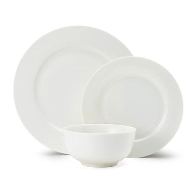 MIKASA EGRET PUSDIENU SERVĪZE 4PERS, 12PR, BALTA, PORCELĀNS