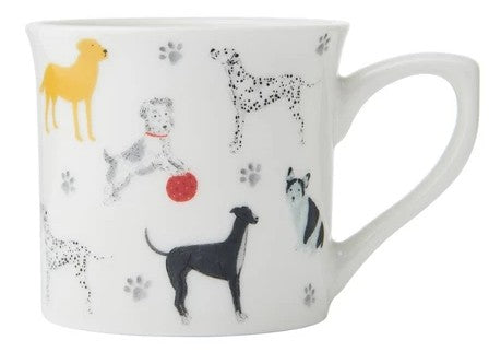 MIKASA DOG FLUTED KRŪZE 250ML, KERAMIKA