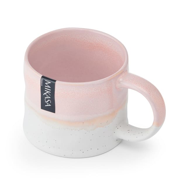 MIKASA PINK REACTIVE GLAZE KRŪZE 450ML, KERAMIKA