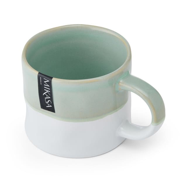 MIKASA OMBRE BLUE AND WHITE KRŪZE 350ML, G.ZAĻA, KERAMIKA