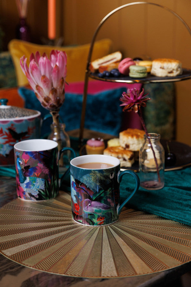 MIKASA&SARAH ARNETT FLAMINGO KRŪZE 350ML, PORCELĀNS