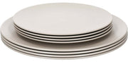 NATURAL ELEMENTS ŠĶĪVJU KOMPL. 20CM 4GAB, BĒŠS, PĀRSTRĀDĀTA PLASTMASA**