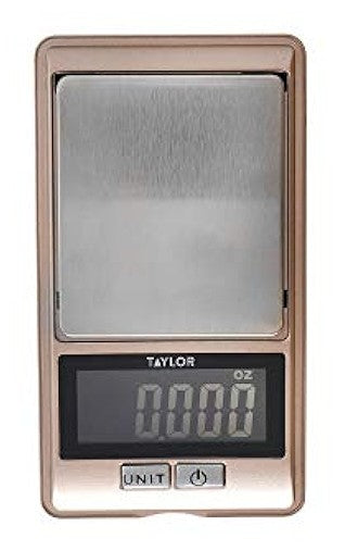 TAYLOR PRO ULTRA PRECISION DIGITĀLIE VIRTUVES SVARI 500G, DĀVANU KASTĒ