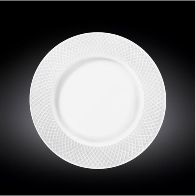 JULIA PUSDIENU ŠĶĪVJI 25.5CM, KOMPL.2GAB, BALTI, PORCELĀNS