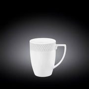JULIA KRŪZES 350ML, KOMPL.2GAB, BALTAS, PORCELĀNS