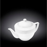 JULIA TĒJKANNA 900ML, BALTA, PORCELĀNS