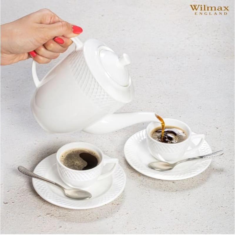 JULIA KAFIJAS KANNA 750ML, BALTA, PORCELĀNS