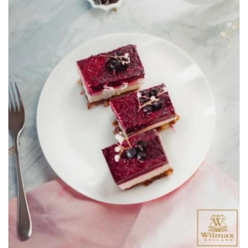 OLIVIA ROLLED RIM DESERTA ŠĶĪVIS 20CM, PORCELĀNS