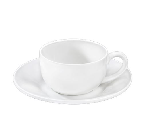 OLIVIA KOMPL. TASE 250ML, AR APAKŠTASI, 2GAB, PORCELĀNS