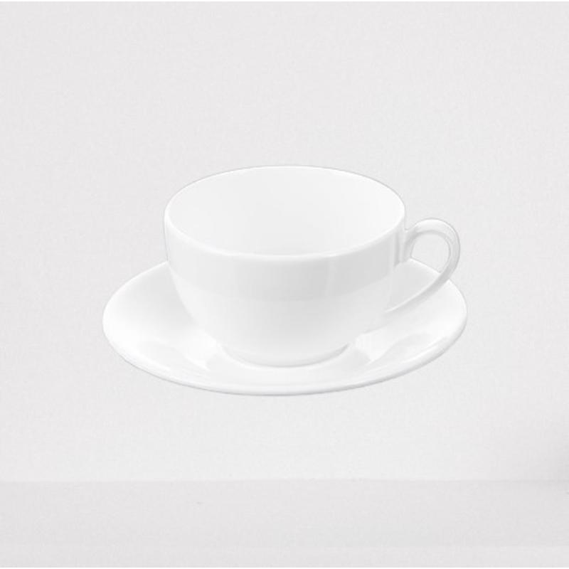 OLIVIA KOMPL. TASE 250ML, AR APAKŠTASI, 6GAB, PORCELĀNS