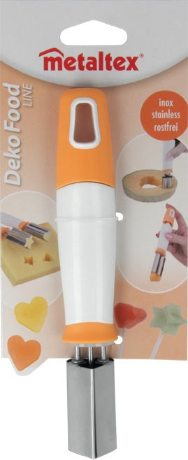 NAZIS DEKORATĪVAS FORMAS IZGRIEŠANAI 18CM, SIRDS, NER.TĒR./PLASTMASA