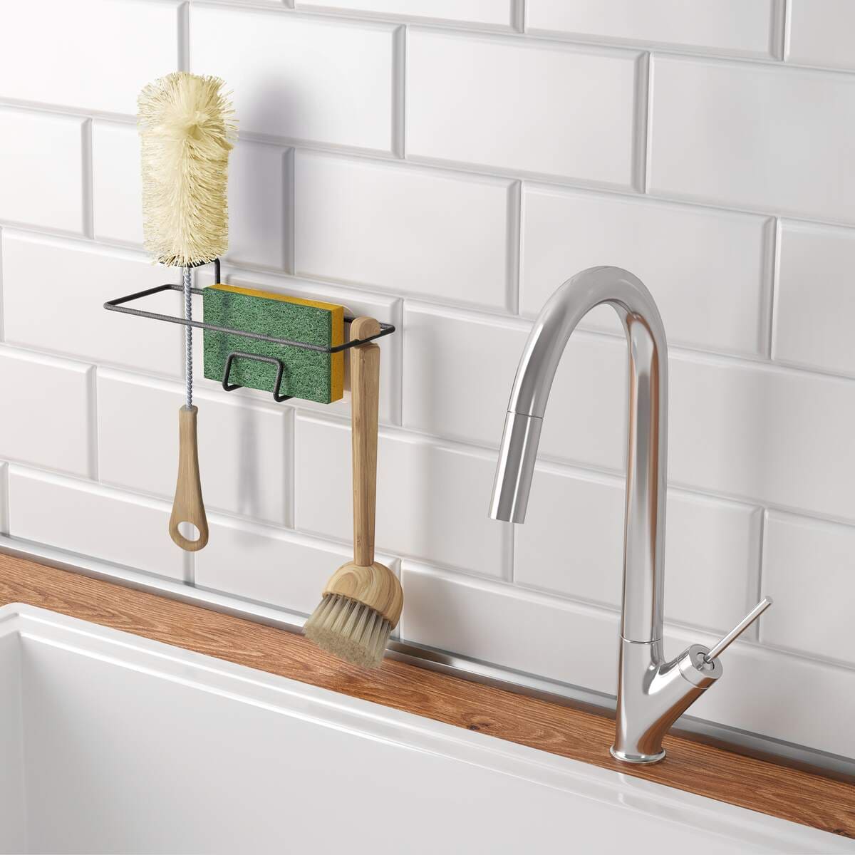 LAVA TRAUKU MAZGĀŠANAS PIEDERUMU TURĒTĀJS 20x7.5x3CM, MELNS, NER.TĒR., TOUCH THERM PĀRKL.