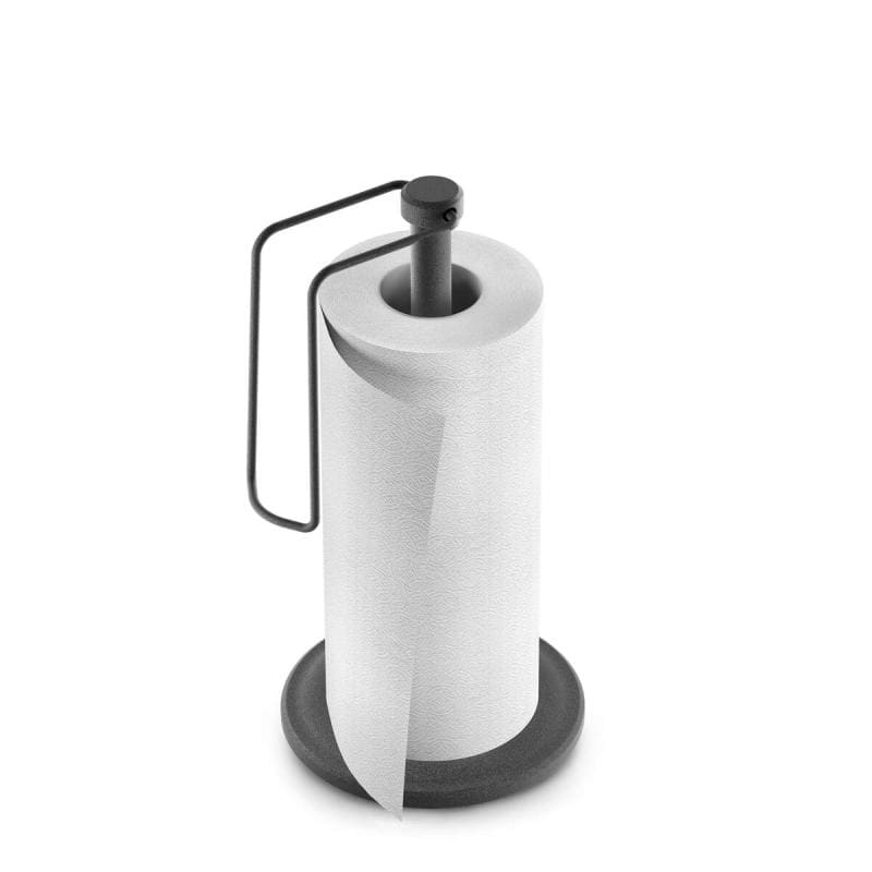 LAVA PAPĪRA DVIEĻA TURĒTĀJS H33CM, D16CM, AR ATTĪŠANAS SISTĒMU, MELNS, NER.TĒR., TOUCH THERM PĀRKL.