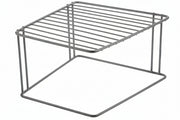 LAVA BOXE STŪRA PLAUKTS 25x25x15CM, MELNS, NER.TĒR.