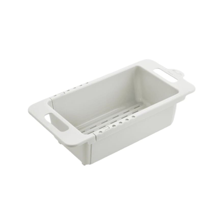 DRAIN FLEX CAURDURIS IZLIETNEI 35/52x18x10CM, IZVELKAMS, BALTS, PP PLASTMASA