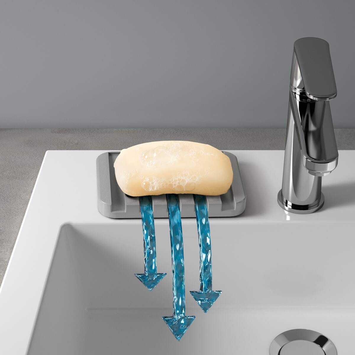 GRAVITY ZIEPJU TURĒTĀJS 13.6x8x1.3CM, PELĒKS, PEVA PLASTMASA