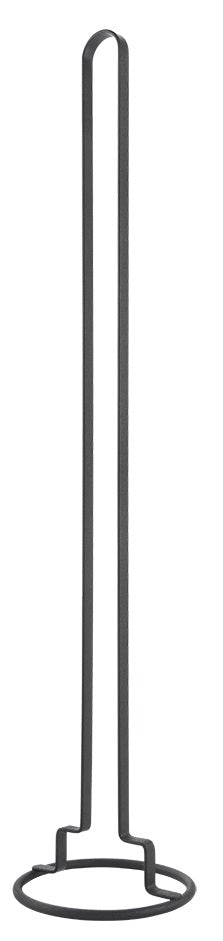 LAVA ORIGIN TUALETES PAPĪRA STATĪVS D12CM, H58CM, MELNS, NER.TĒR., TOUCH THERM PĀRKL.