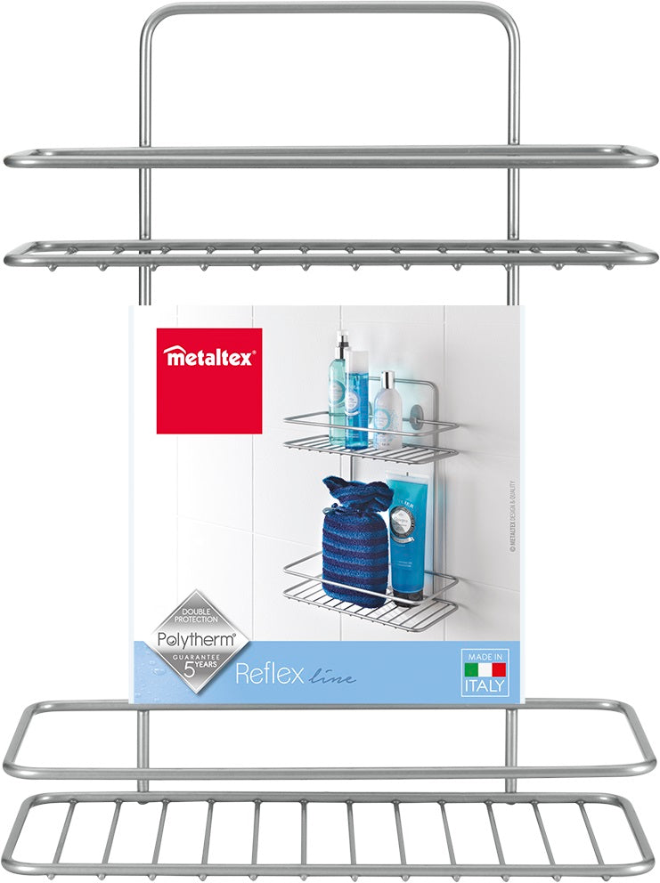 REFLEX PLAUKTS 26x13x35CM, 2-STĀVU, NER.TĒR., POLYTHERM PĀRKL.