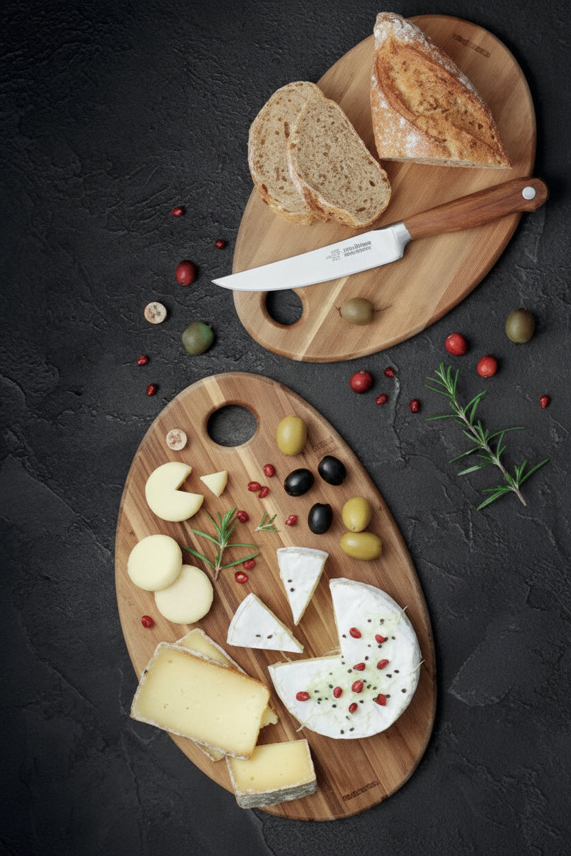 FEELWOOD OVĀLS DĒLĪTIS GRIEŠANAI/SERVĒŠANAI 32X21CM, AKĀCIJAS KOKS