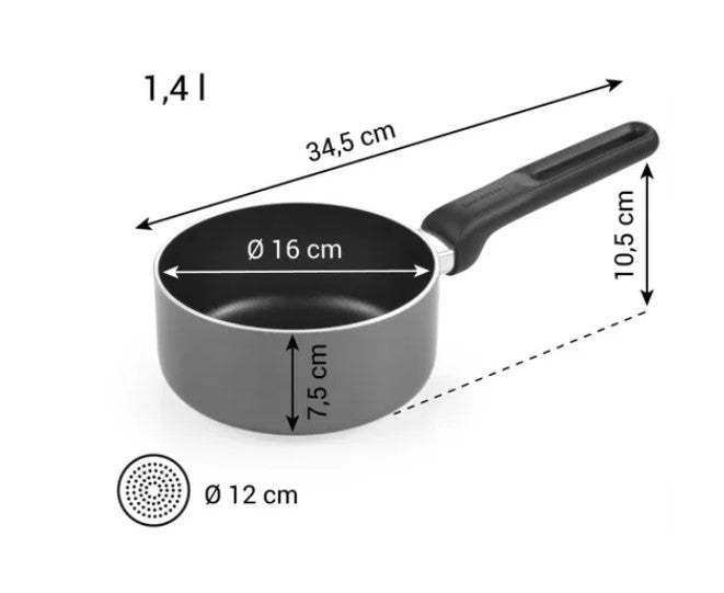 BRAVA MĒRCES KATLIŅŠ 16CM, 1.4L, INDUKCIJAI