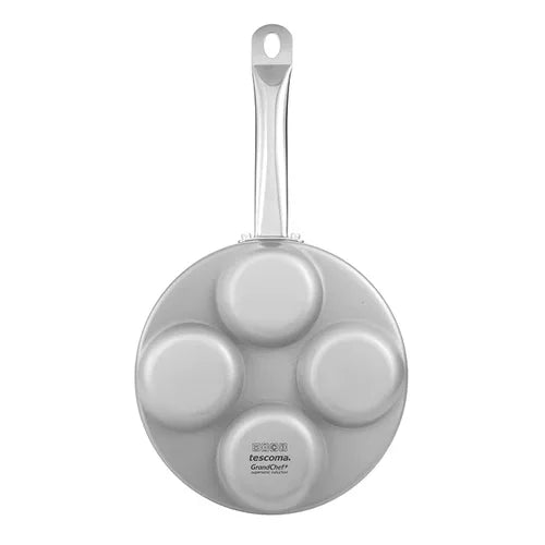 GRANDCHEF+ PANKŪKU PANNA D24CM, 4 IEDAĻAS, ALUMĪNIJS, INDUKCIJAI