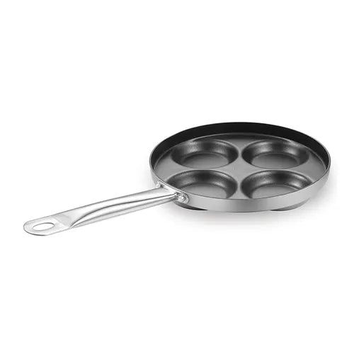 GRANDCHEF+ PANKŪKU PANNA D24CM, 4 IEDAĻAS, ALUMĪNIJS, INDUKCIJAI
