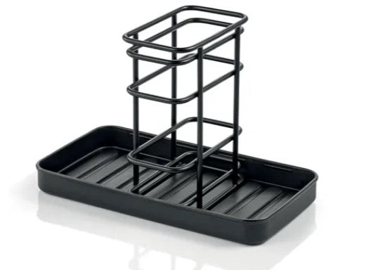ONLINE VIRTUVES UZKOPŠANAS LĪDZEKĻU UZGLABĀŠANAS STATĪVS, 20X11CM, METĀLS, PVC