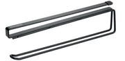 ONLINE UZKARINĀMS PLAUKTS VIRTUVES DVIELIM 31X9.5X1.5CM, METĀLS, PVC