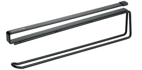 ONLINE UZKARINĀMS PLAUKTS VIRTUVES DVIELIM 31X9.5X1.5CM, METĀLS, PVC