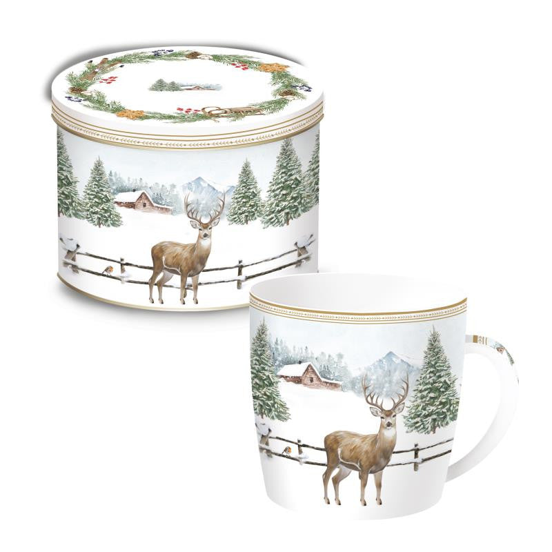 WHITE FOREST TASE 350ML, PORCELĀNS, DĀVANU KASTĒ