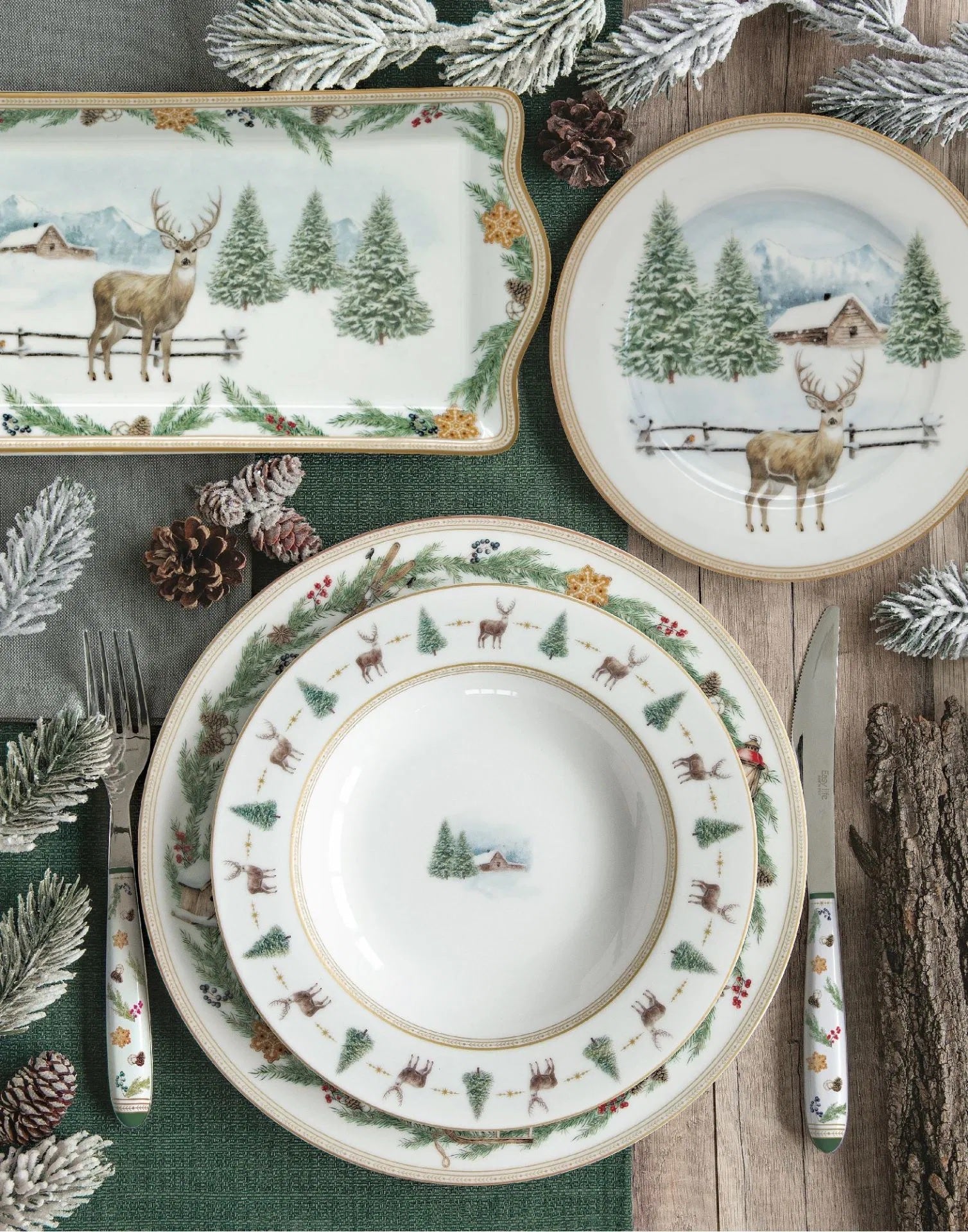 WHITE FOREST ZUPAS ŠĶĪVIS 21.5CM, PORCELĀNS