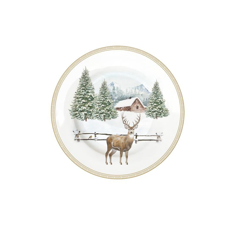 WHITE FOREST ŠĶĪVIS 19CM, PORCELĀNS