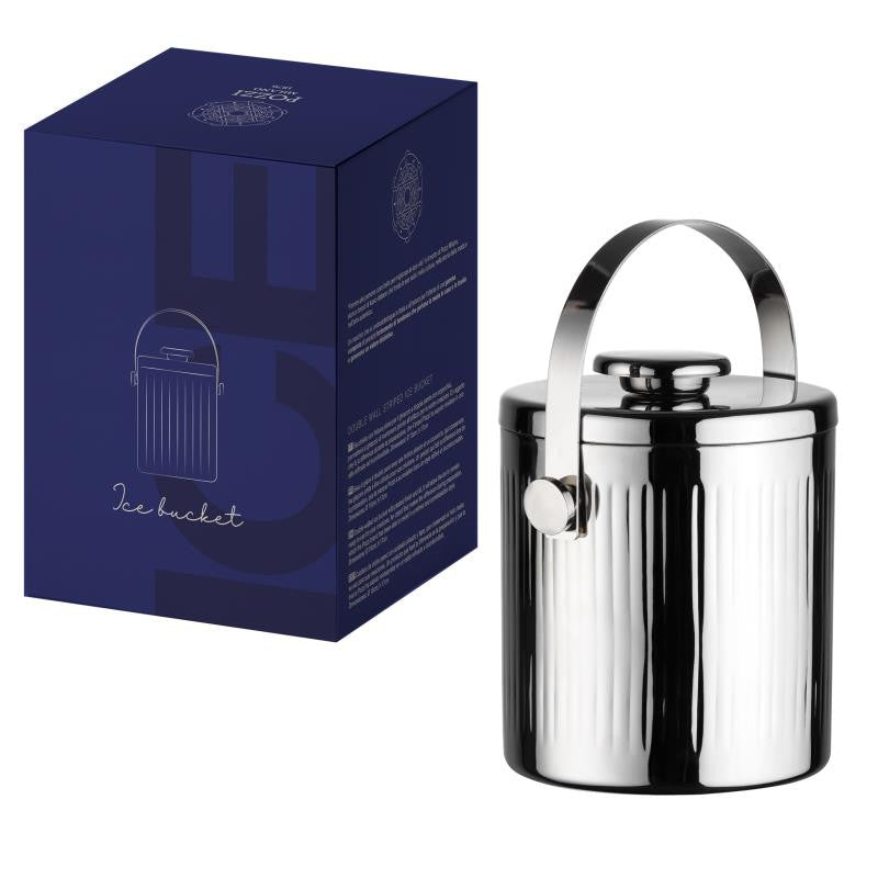 SILVER NIGHTS DUBULTSIENU LEDUS TRAUKS D15CM, H17CM, AR VĀKU UN ROKTURI, N/T