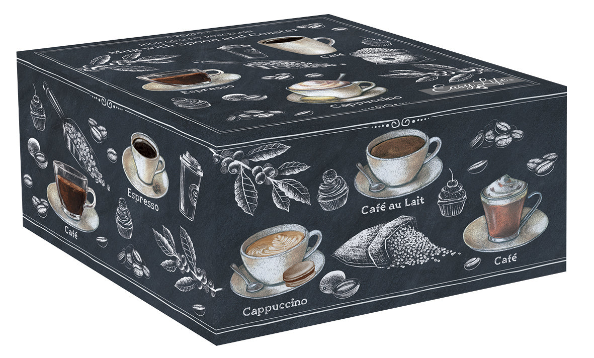 BARISTA KOMPL. KRŪZE 350ML, AR KAROTĪTI UN PALIKTNI, T.PELĒKA, PORCELĀNS