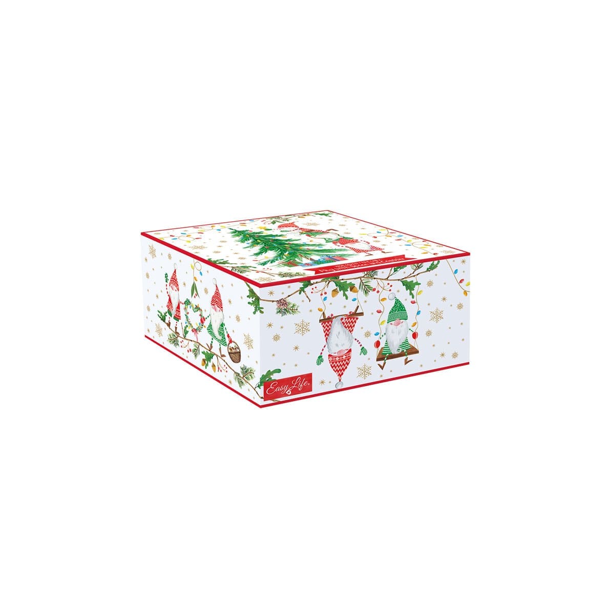 READY FOR CHRISTMAS KOMPL. KRŪZE 350ML AR KAROTI UN PALIKTNI, PORCELĀNS/KORĶIS, DĀVANU KASTĒ