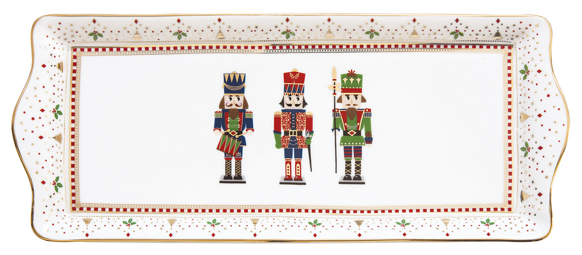 NUTCRACKERS KĒKSA ŠĶĪVIS 35X15CM, PORCELĀNS